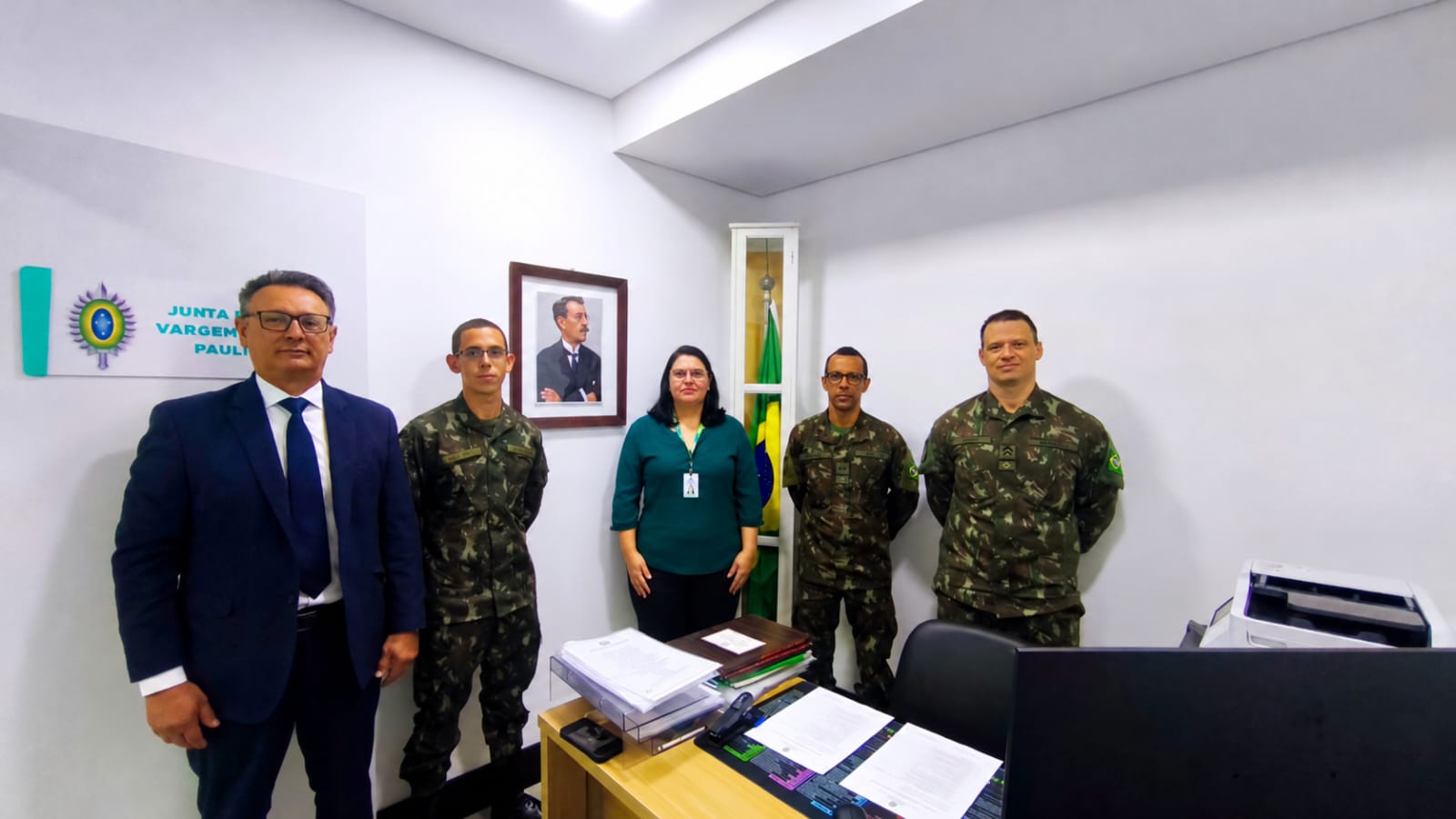 Junta de Serviço Militar de Vargem Grande Paulista recebe avaliação positiva em visita técnica